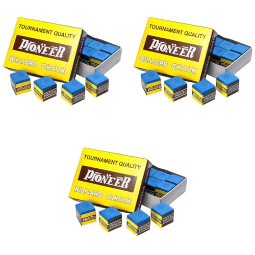 Proberos® 36PCS Snooker Chalk Cue for Pool Billiards Small Square Blocks to Enhance Friction Spin Accuracy Prevent Miscues Improve Shot Control Portable Easy to Use Proberos® 36PCS Snooker Chalk Cue for Pool Billiards Small Square Blocks to Enhance Friction Spin Accuracy Prevent Miscues Improve Shot Control Portable Easy to Use